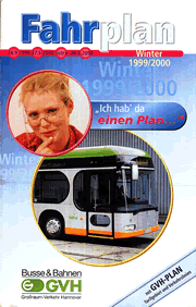 Fahrplanbuch Hannover