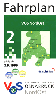 Fahrplanbuch Osnabrueck